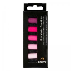 Royal Talens Rembrandt Soft Pastels - Set Of 5 - Rose Violets [31820505]